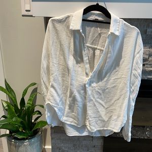 Free people white blouse